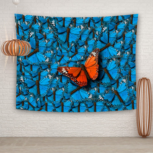 3D Butterfly Print Home Decorative Hanging Wall Tapestry-wall art-Style1-150x130-Free Shipping at meselling99