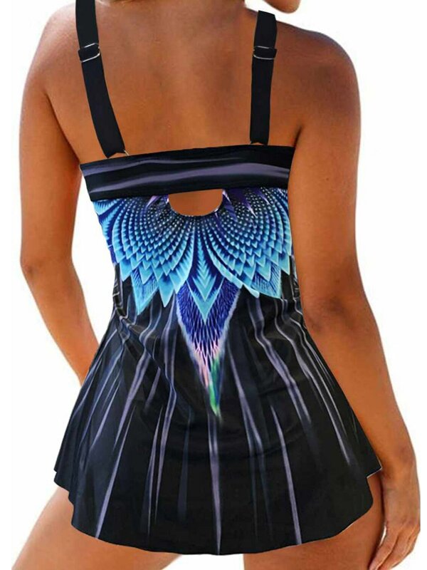 Hot Selling SummerHawaii Style Tankini Swimsuit-Bikinis-Free Shipping at meselling99