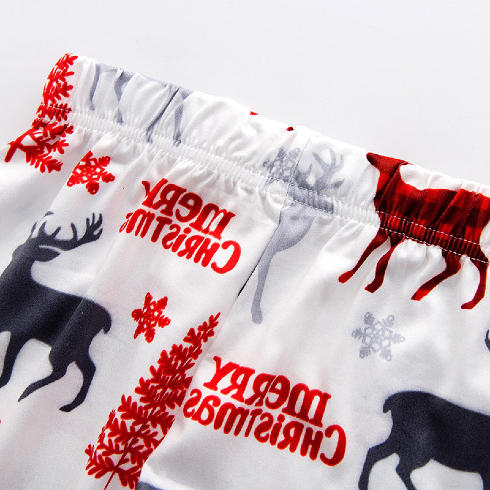 Christmas Santa Claus&Elk Parent-child Pajama Sets-Pajamas-Free Shipping at meselling99