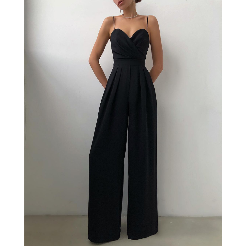 Sexy Slim Waist Loose Jumpsuits--Free Shipping at meselling99