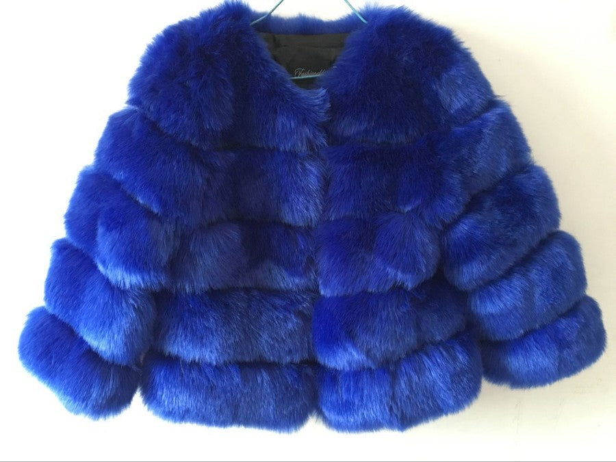 Fashion Faux Fur Short Coat for Women-Outerwear-Free Shipping at meselling99