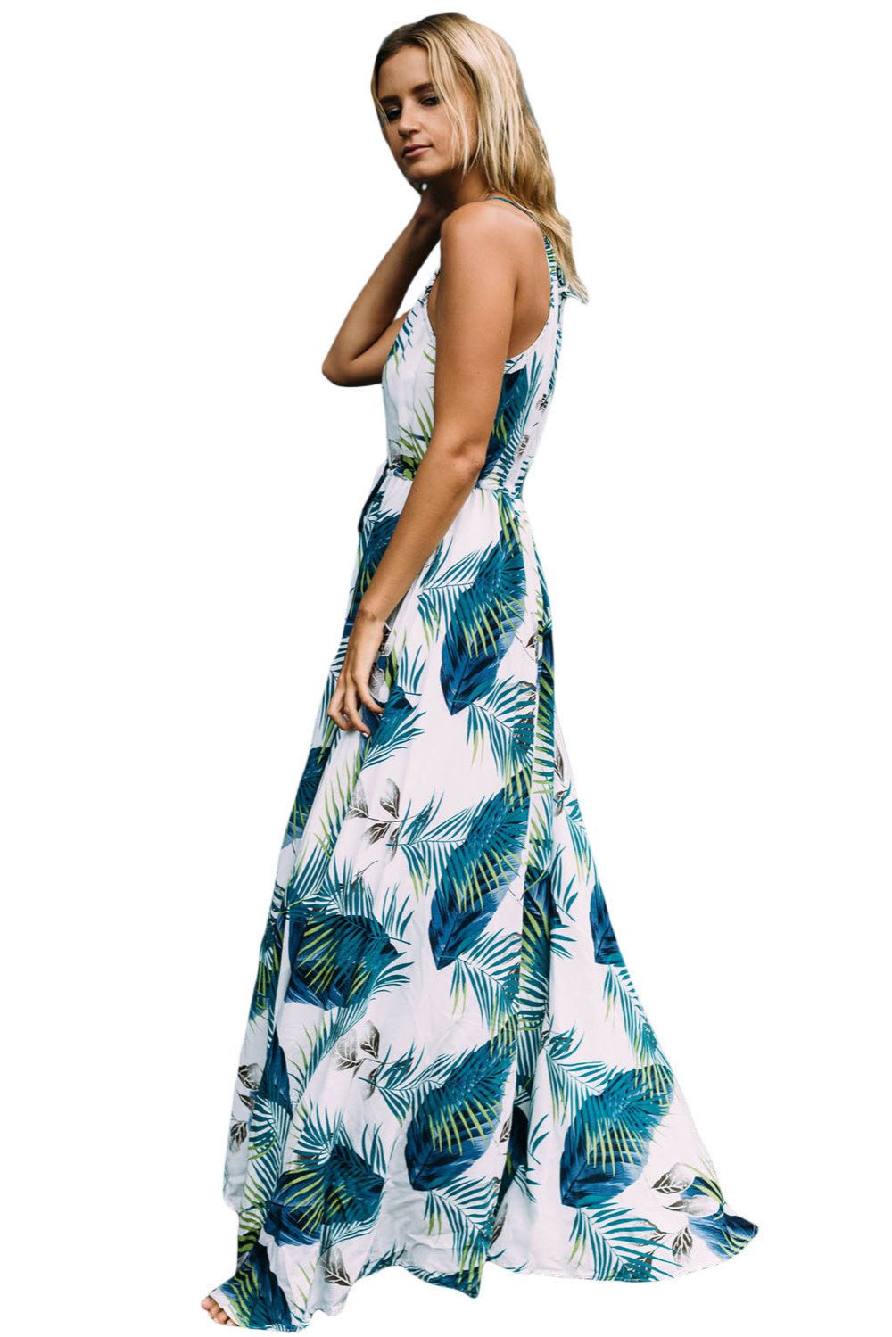 Fashion Sleeveless Bohemian Long Dress-Maxi Dresses-Free Shipping at meselling99