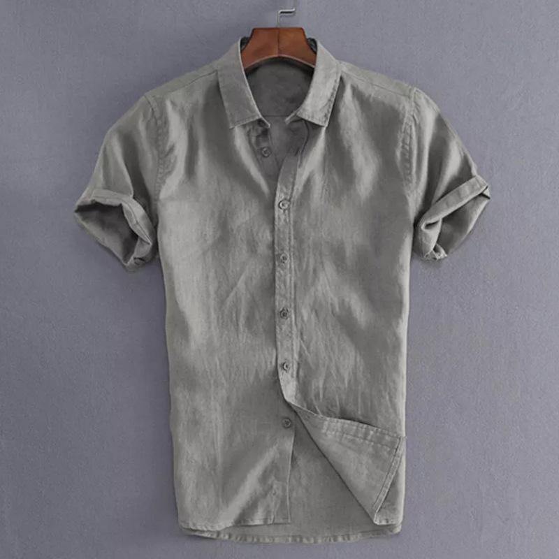 Men Plus Sizes Summer Short Sleeves T-shirts-Men Tops-Free Shipping at meselling99