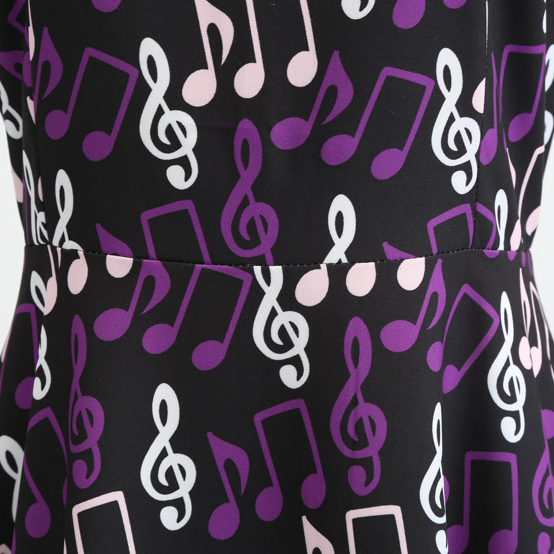 Vintage Music Note Dresses for Women-Dresses-Free Shipping at meselling99