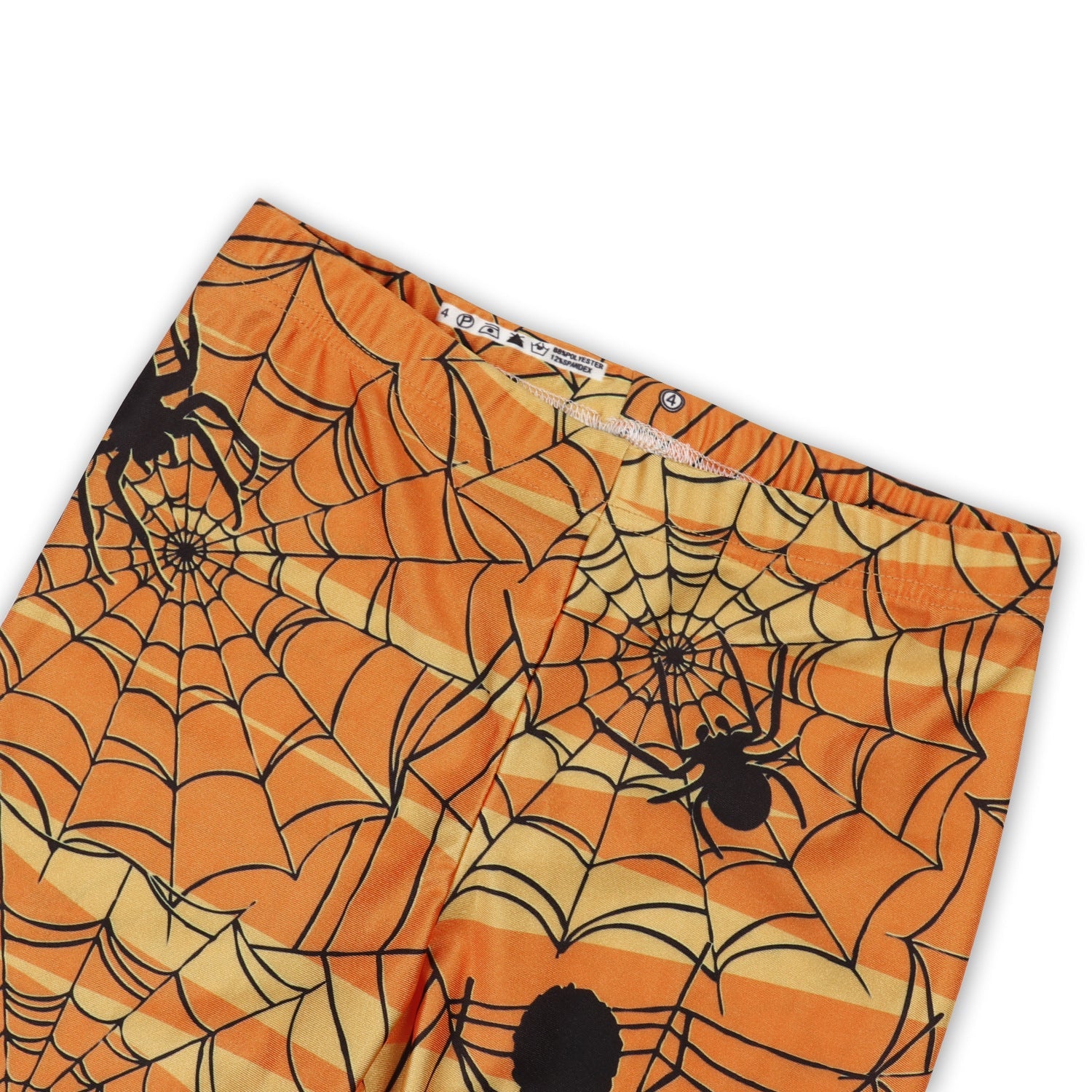 Halloween Pumpkin/Human Skeleton Print Elastic Leggings-Pants-Free Shipping at meselling99