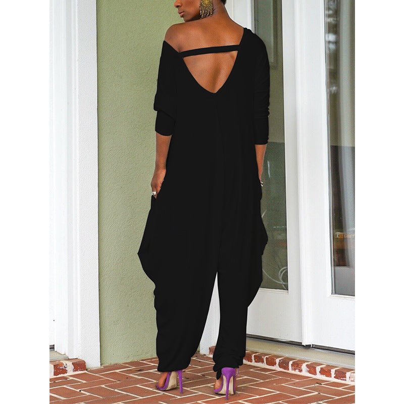 Casual Women Fall Jumpsuits-Suits-Free Shipping at meselling99