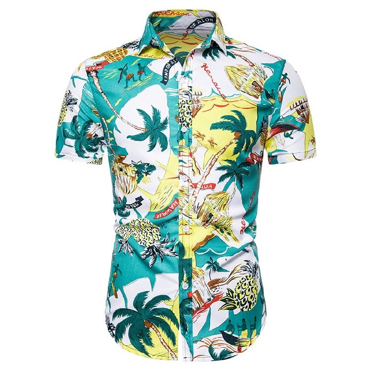Casual Summer Plus Sizes Men's Short Sleeves T Shirts-Shirts & Tops-CS106-S-Free Shipping at meselling99