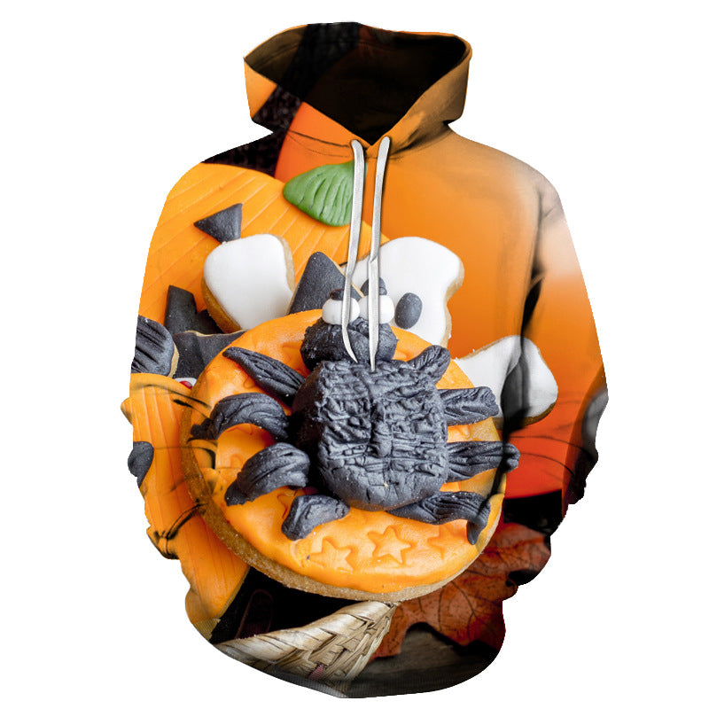 Lovely 3D Pumpkin Halloween Pullover Hoodies-For Halloween-WY-840-S-Free Shipping at meselling99
