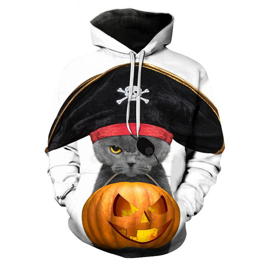 Lovely 3D Pumpkin Halloween Pullover Hoodies-For Halloween-WY-1259-S-Free Shipping at meselling99