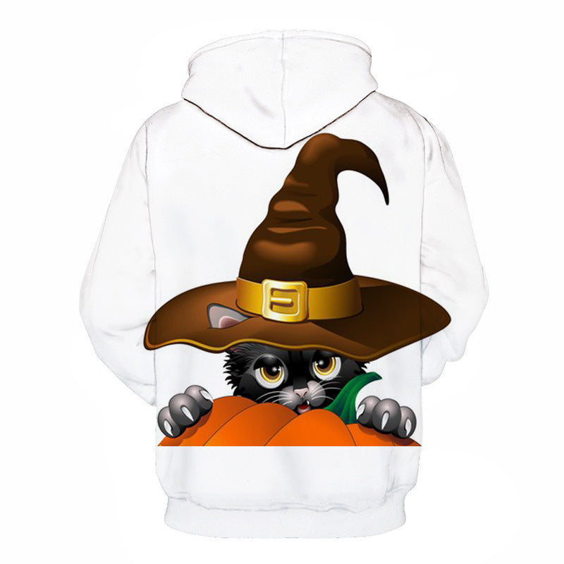 Lovely 3D Pumpkin Halloween Pullover Hoodies-For Halloween-Free Shipping at meselling99