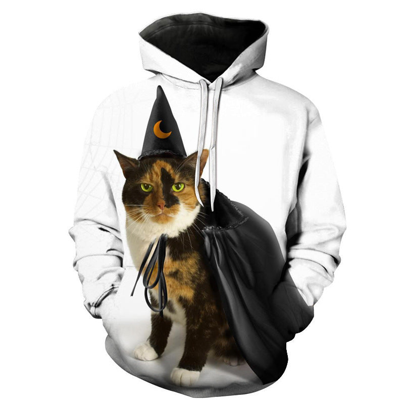 Lovely 3D Pumpkin Halloween Pullover Hoodies-For Halloween-WY-1269-S-Free Shipping at meselling99