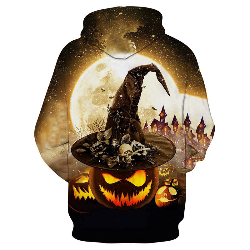 Happy Halloween 3D Print Plus Sizes Hoodies-For Halloween-Free Shipping at meselling99