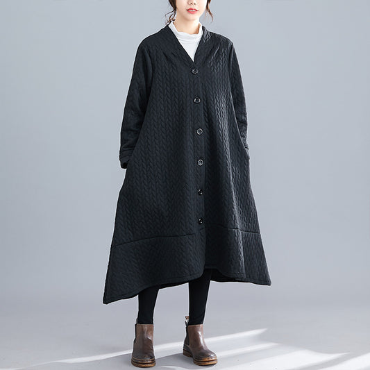Women Plus Size Winter Knitting Overcoat--Free Shipping at meselling99