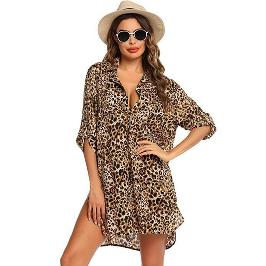 Summer Beach Sun Proof Blouses--Free Shipping at meselling99