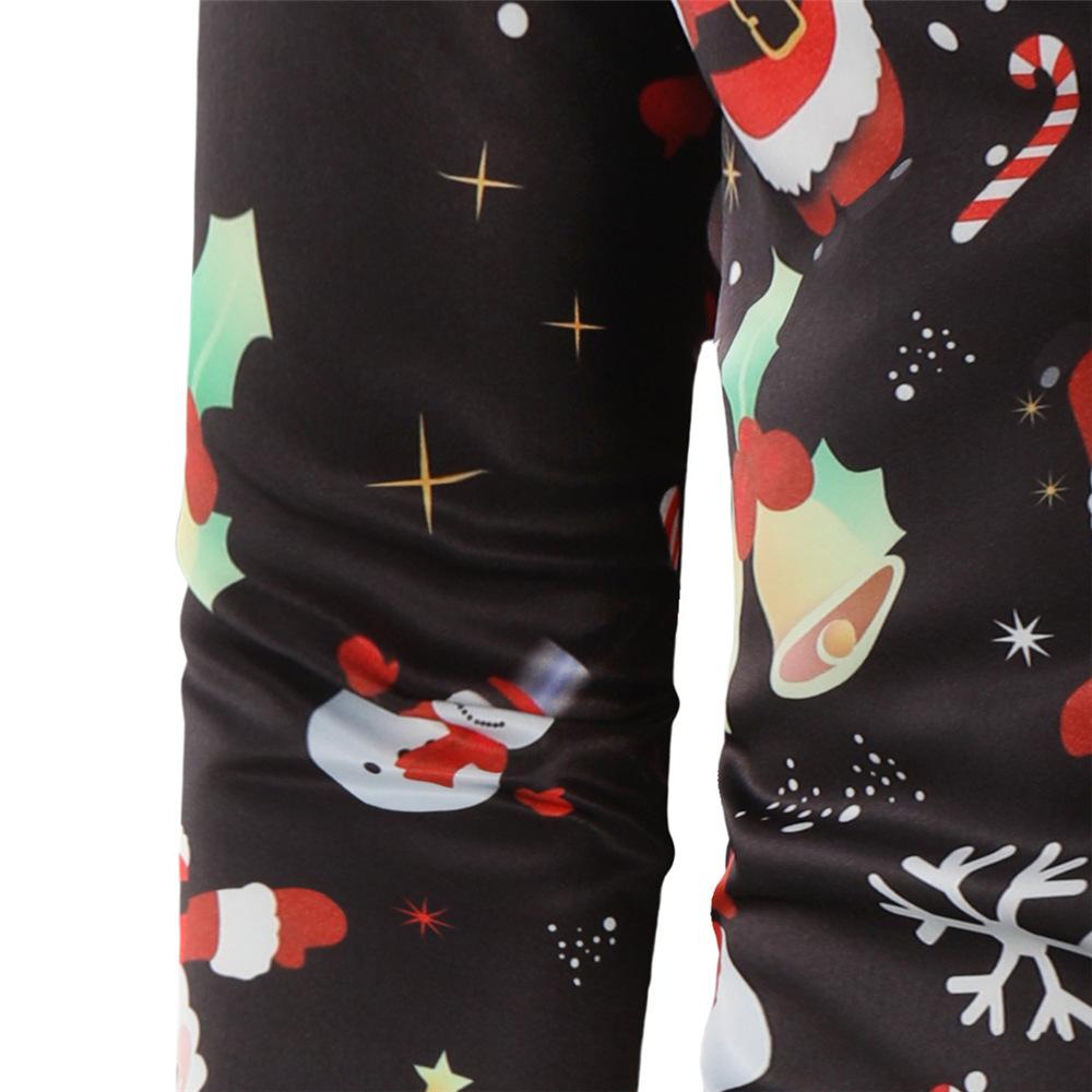 Merry Christmas Santa Claus 3D Print Men's Long Sleeves Shirts-Shirts & Tops-Free Shipping at meselling99