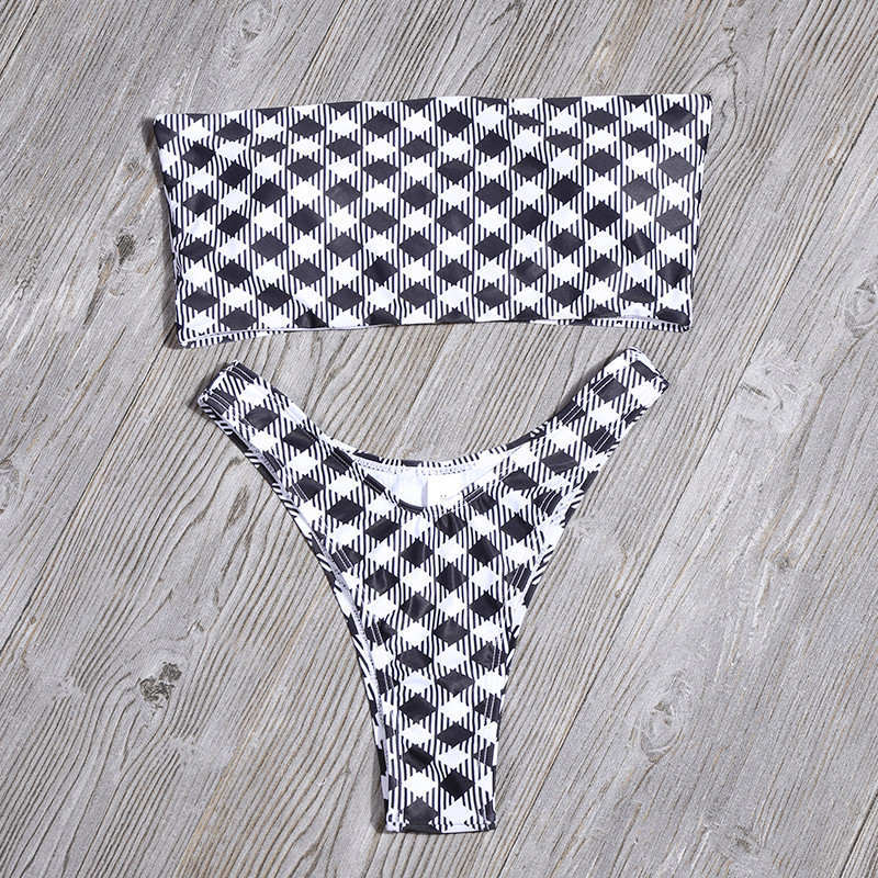 Sexy Strapless Women Bikinis Swimsuits-Swimwear-C-S-Free Shipping at meselling99