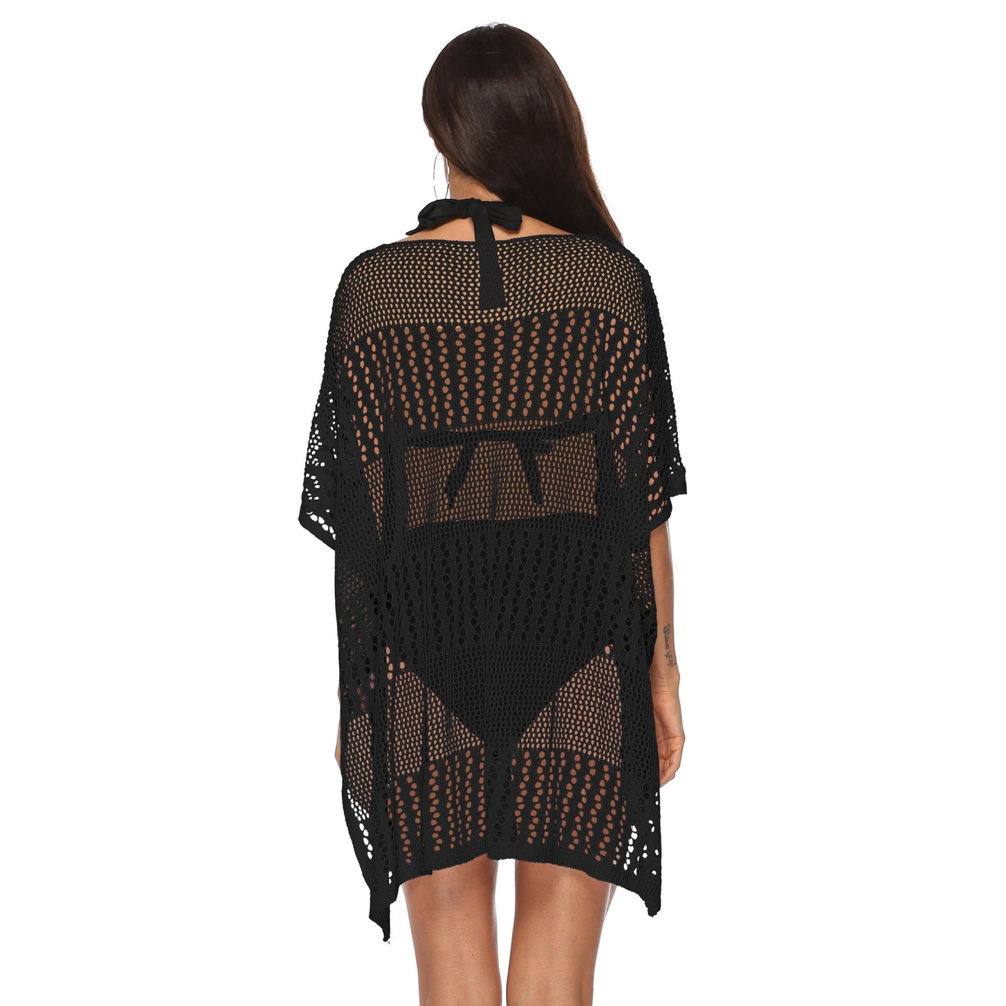 Sexy See Through Split Summer Beach Cover Ups-Swimwear-Free Shipping at meselling99