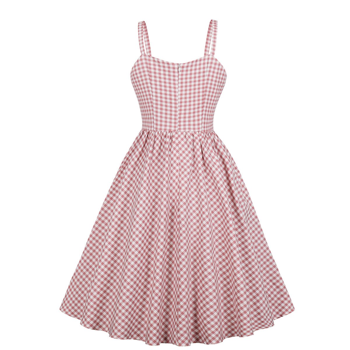 Pink Women Lovely Bowknot Plus Sizes Loose Dresses-Vintage Dresses-Free Shipping at meselling99