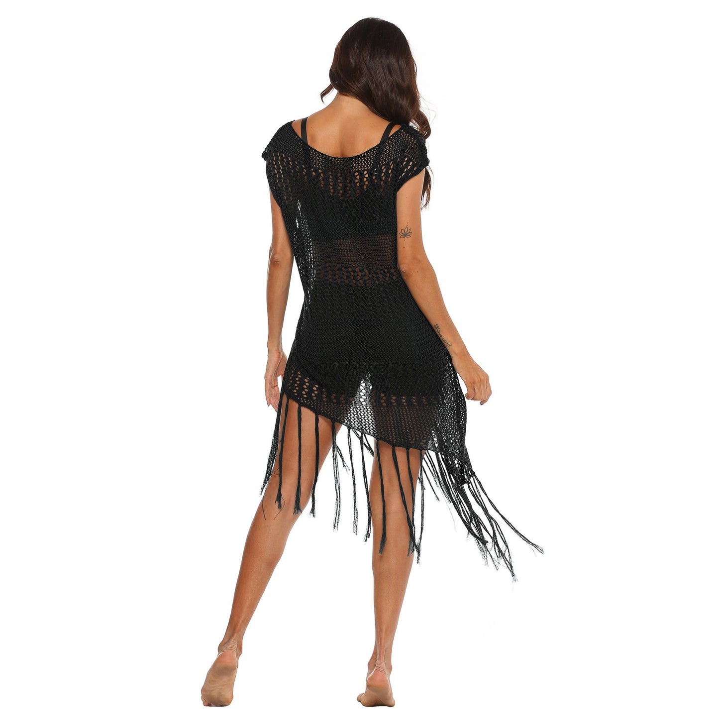 Women Asymetrical Sexy See Through Cover Ups--Free Shipping at meselling99