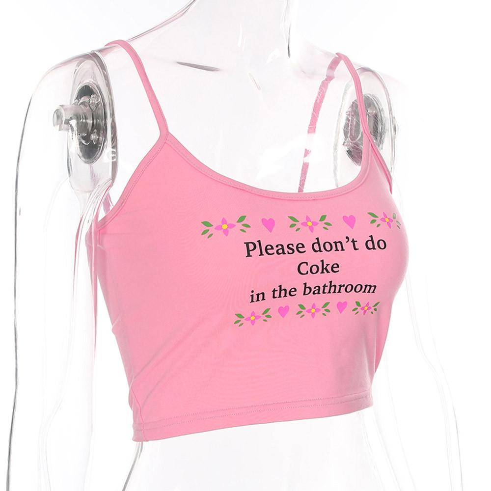 Cute Sexy Letter Design Strapless Crop Tops-Shirts & Tops-Pink-S-Free Shipping at meselling99