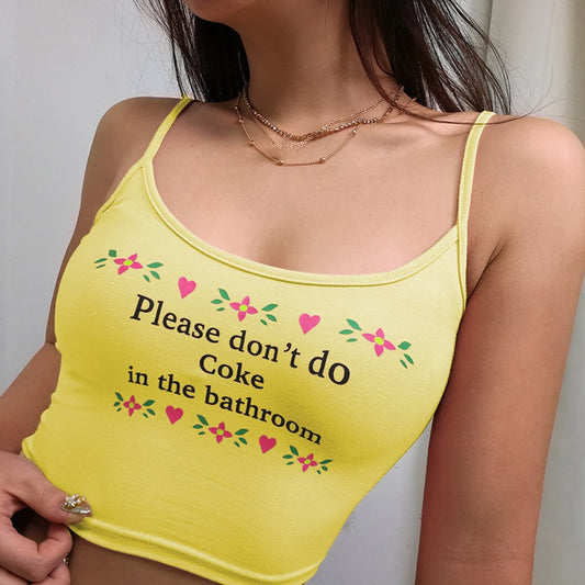 Cute Sexy Letter Design Strapless Crop Tops-Shirts & Tops-Free Shipping at meselling99