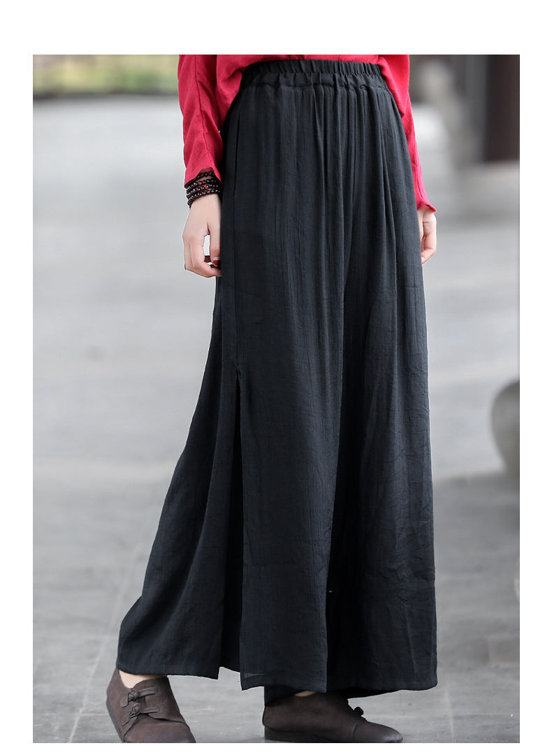Summer Linen Casual Pants for Women-Pants-Free Shipping at meselling99