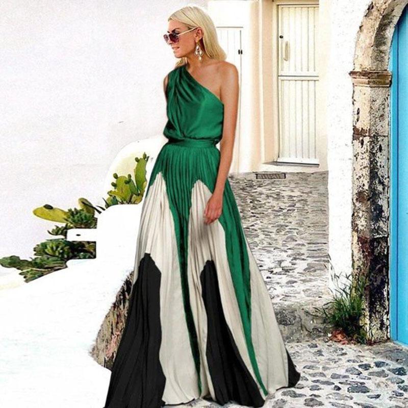 Summer Woemn Print Long Maxi Dresses--Free Shipping at meselling99