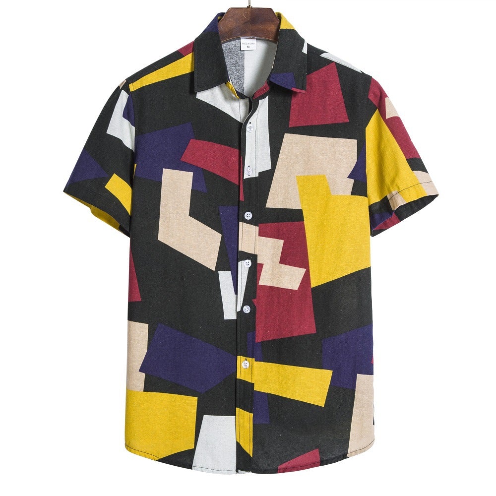 Fashion Short Sleeves Men's Summer T Shirts-Shirts & Tops-Free Shipping at meselling99