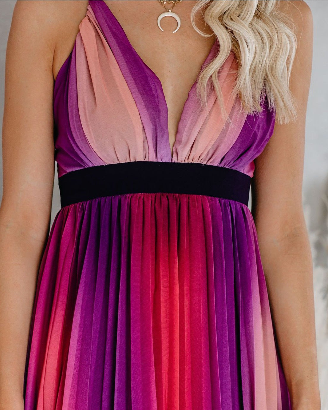 Sexy Women Rainbow Design Long Maxi Dresses-Maxi Dresses-Free Shipping at meselling99
