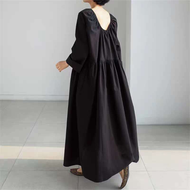 Casual Backless Long Cozy Dresses--Free Shipping at meselling99