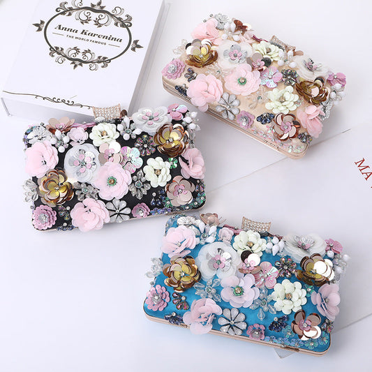 3D Flower Design Bags for Party-Handbags, Wallets & Cases-Free Shipping at meselling99