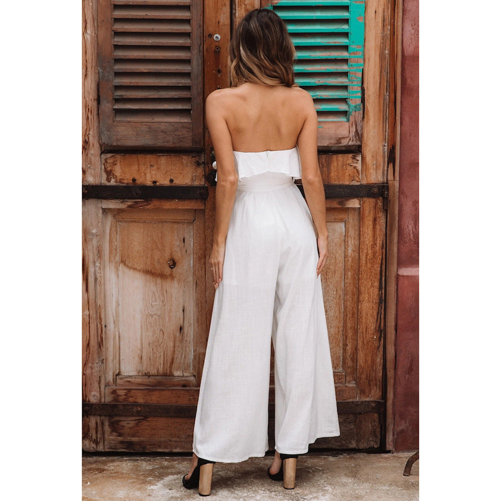 Strapless Casual Summer Suits--Free Shipping at meselling99
