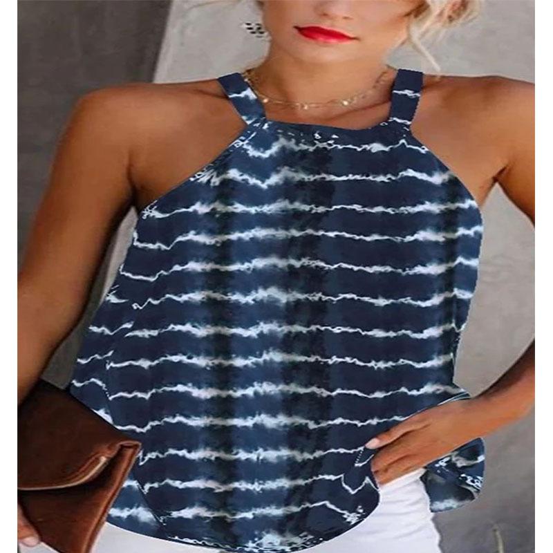 Summer Sexy Round Neck Crop Tops-6-S-Free Shipping at meselling99