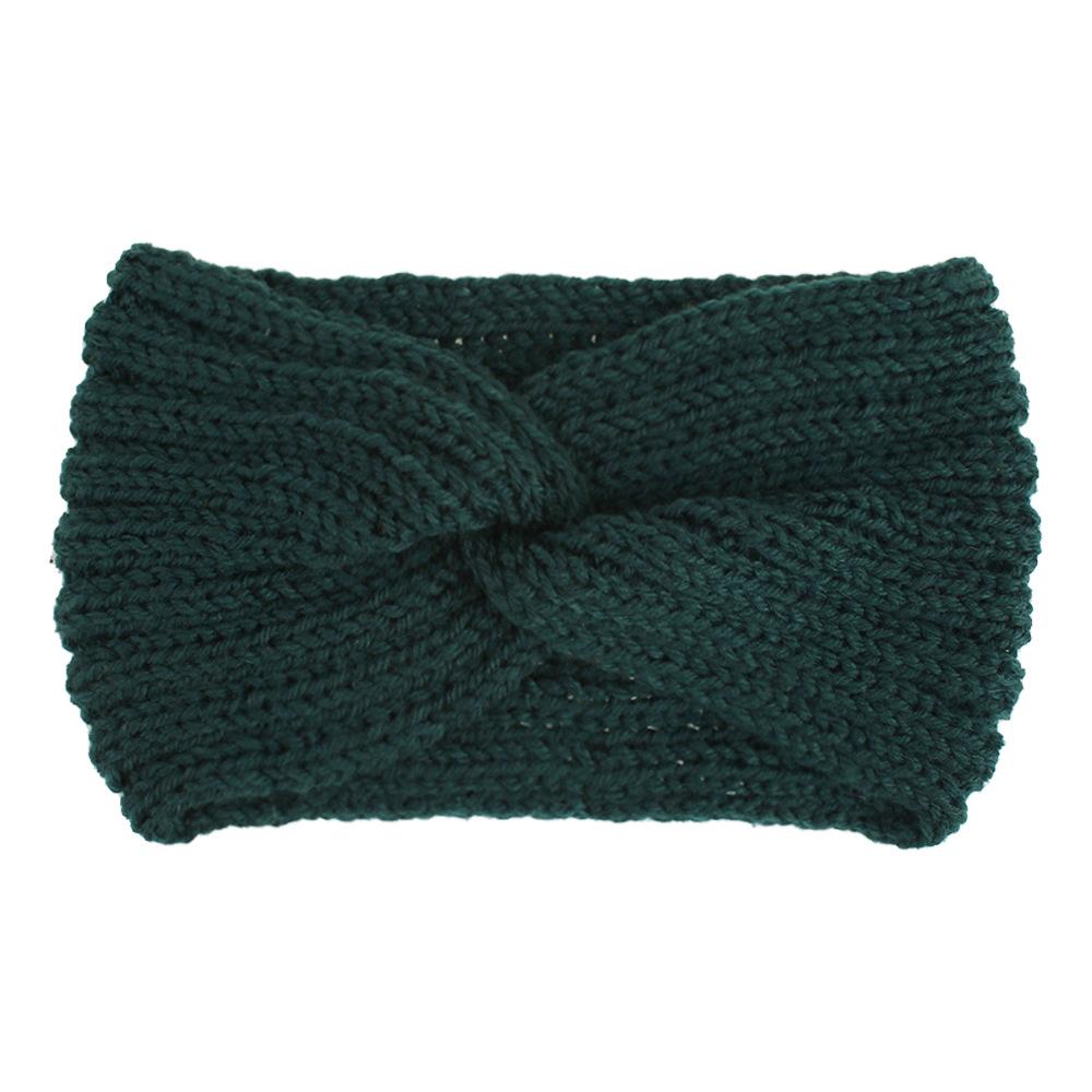 Women Sporting Knitted Headbands (Buy one Get One)-Headbands-Dark Green-Free Shipping at meselling99
