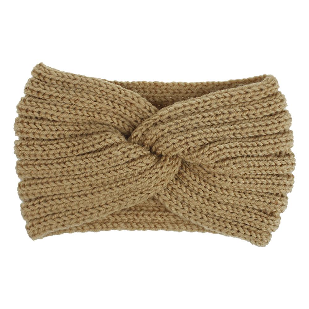 Women Sporting Knitted Headbands (Buy one Get One)-Headbands-Brown-Free Shipping at meselling99