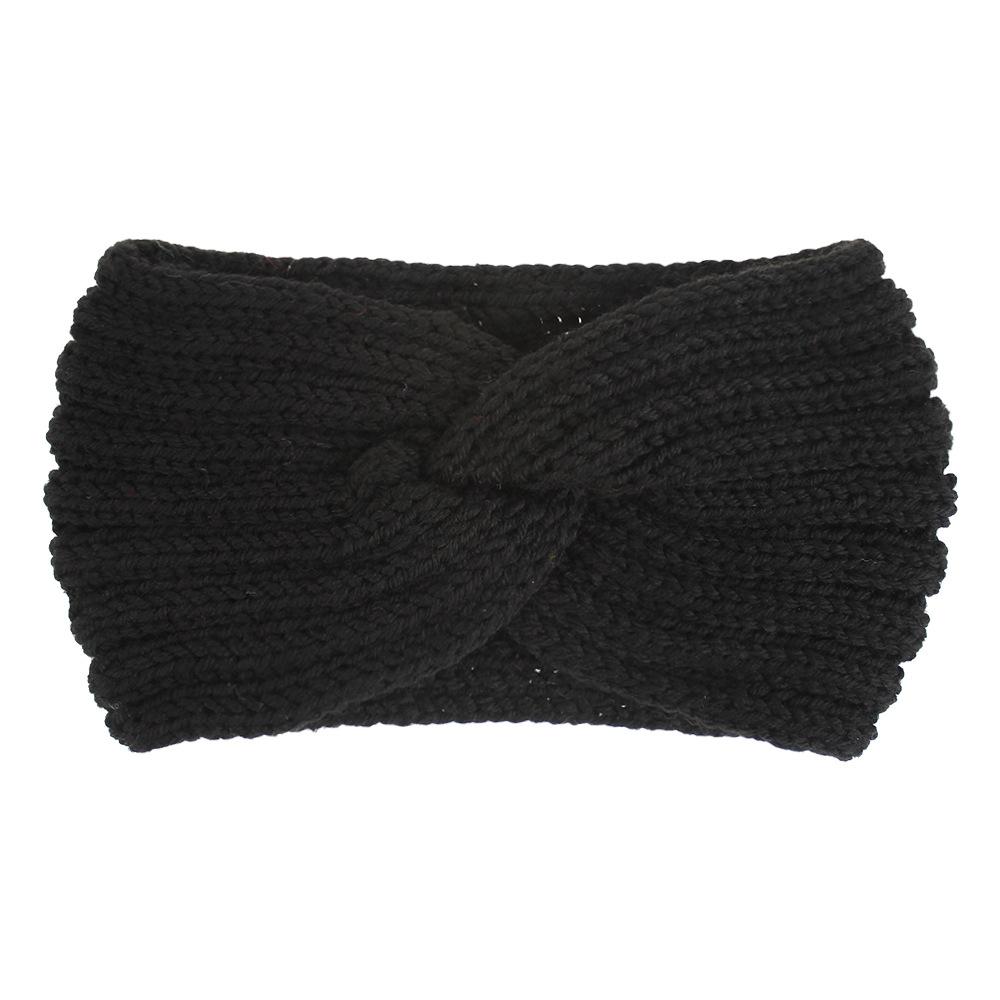 Women Sporting Knitted Headbands (Buy one Get One)-Headbands-Black-Free Shipping at meselling99