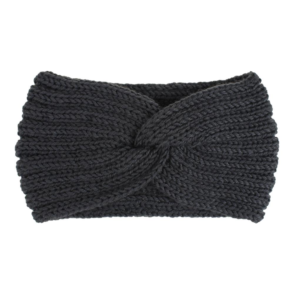 Women Sporting Knitted Headbands (Buy one Get One)-Headbands-Dark Gray-Free Shipping at meselling99