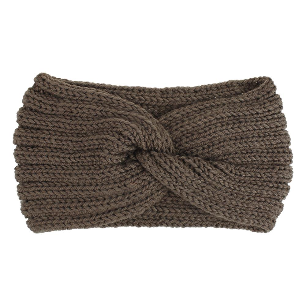 Women Sporting Knitted Headbands (Buy one Get One)-Headbands-Khaki-Free Shipping at meselling99