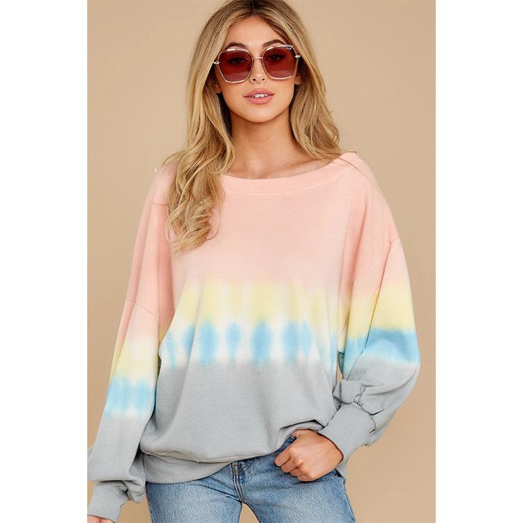 Casual Roun Neck Loose Hoodies-Women Sweaters-The same as picture-S-Free Shipping at meselling99