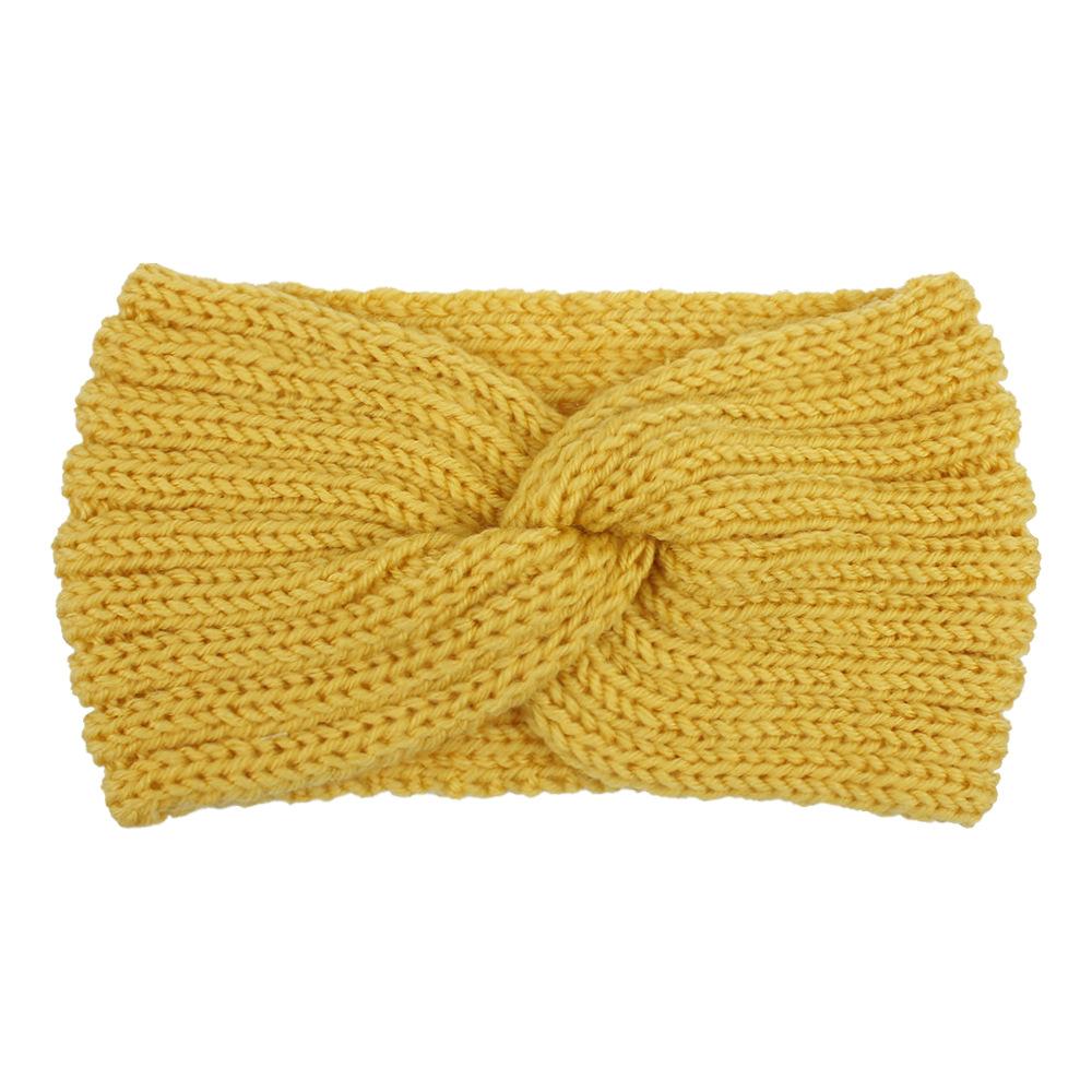 Women Sporting Knitted Headbands (Buy one Get One)-Headbands-Yellow-Free Shipping at meselling99