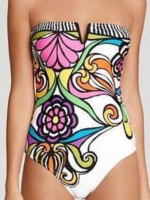 Meselling99 Siamese Printed Bikini One Piece Sexy Swimsuit-one piece-Free Shipping at meselling99