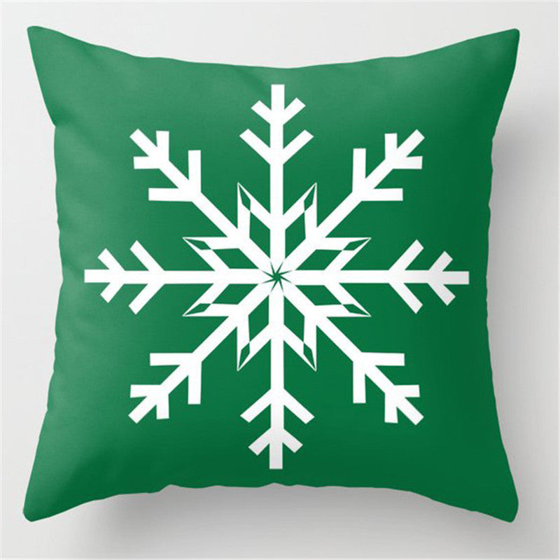 5pcs/package Christmas Green Pillow Case-Pillowcase-Free Shipping at meselling99