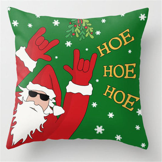 5pcs/package Christmas Green Pillow Case-Pillowcase-LW573BZ-1-Velvet-45*45cm-Free Shipping at meselling99