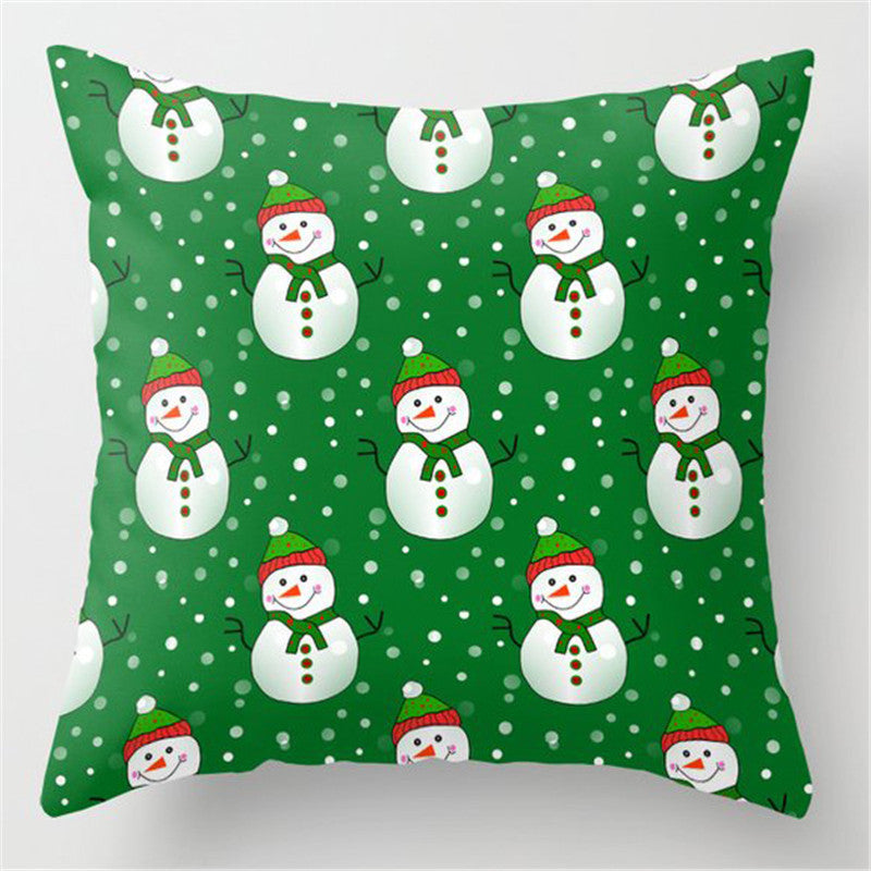 5pcs/package Christmas Green Pillow Case-Pillowcase-LW573BZ-15-Velvet-45*45cm-Free Shipping at meselling99