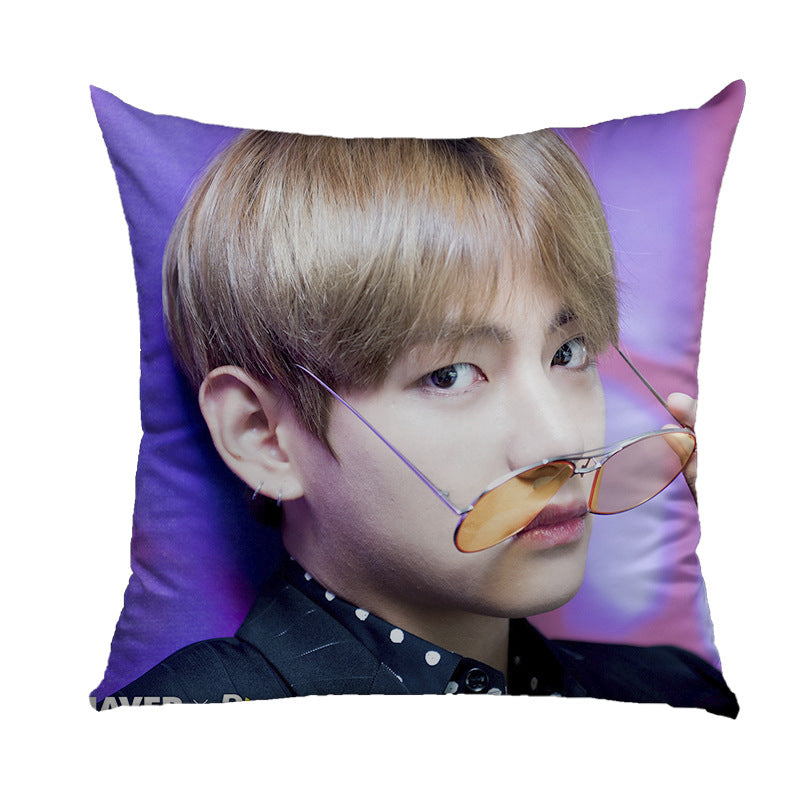 Cusotm BTS Double Sided Photo Pillow--Free Shipping at meselling99