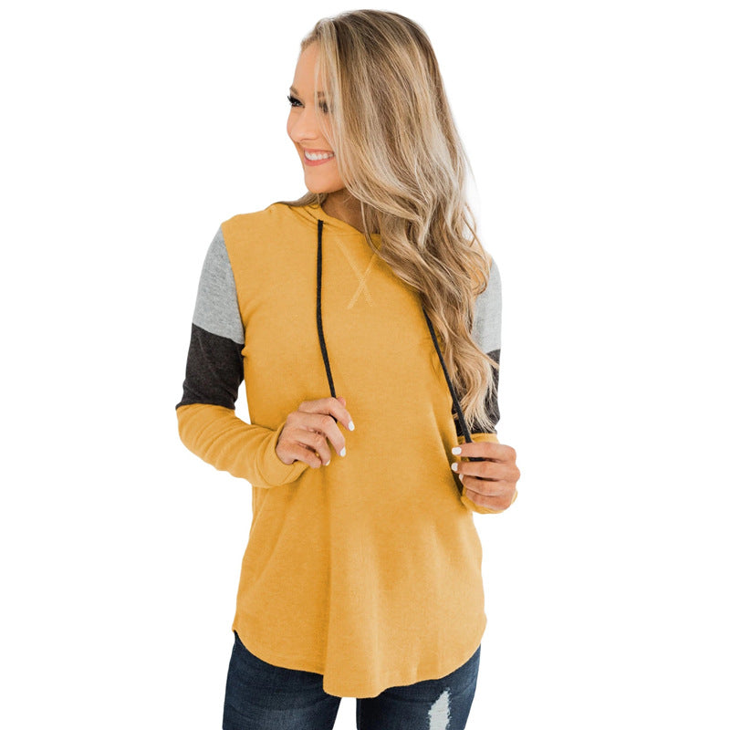 Leisure Loose Long Sleeves Hoodies for Women-Shirts & Tops-Free Shipping at meselling99