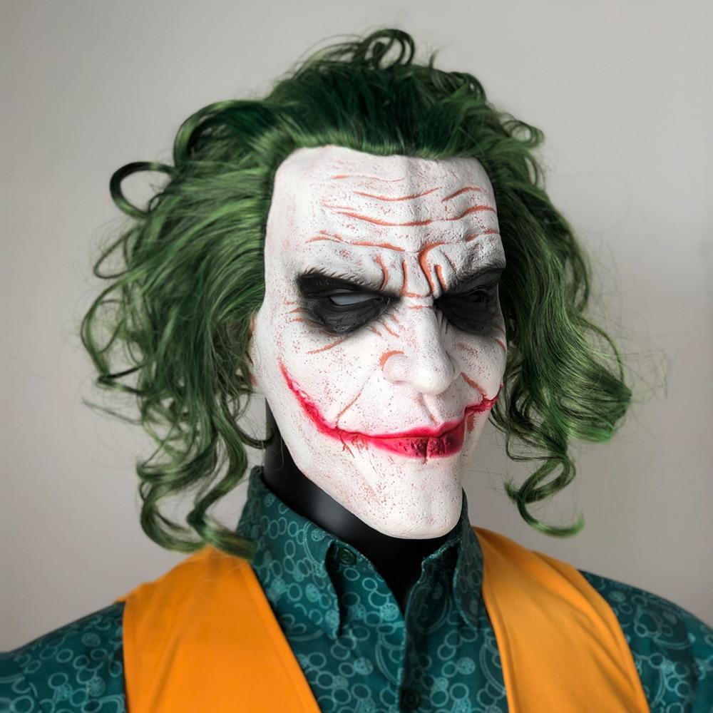Happy Halloween Cosplay Clown Joker Latex Mask-For Halloween-White-Free Shipping at meselling99