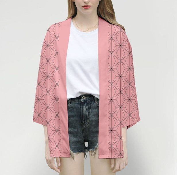 Simple Design Kimono for Women and Men-Shirts & Tops-K94-S-Free Shipping at meselling99