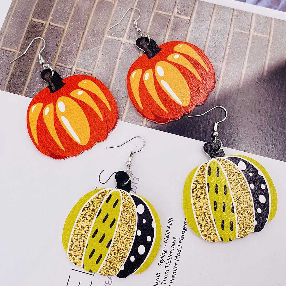 Thanks giveing Day Pumpkin Turkey Earring 2 Sets-Earrings-Free Shipping at meselling99