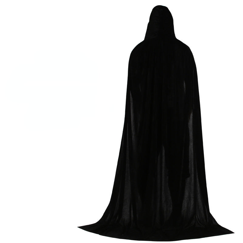 Halloween Cosplay Costuem Witch Party Capes-Costume Capes-Black-70CM-Free Shipping at meselling99